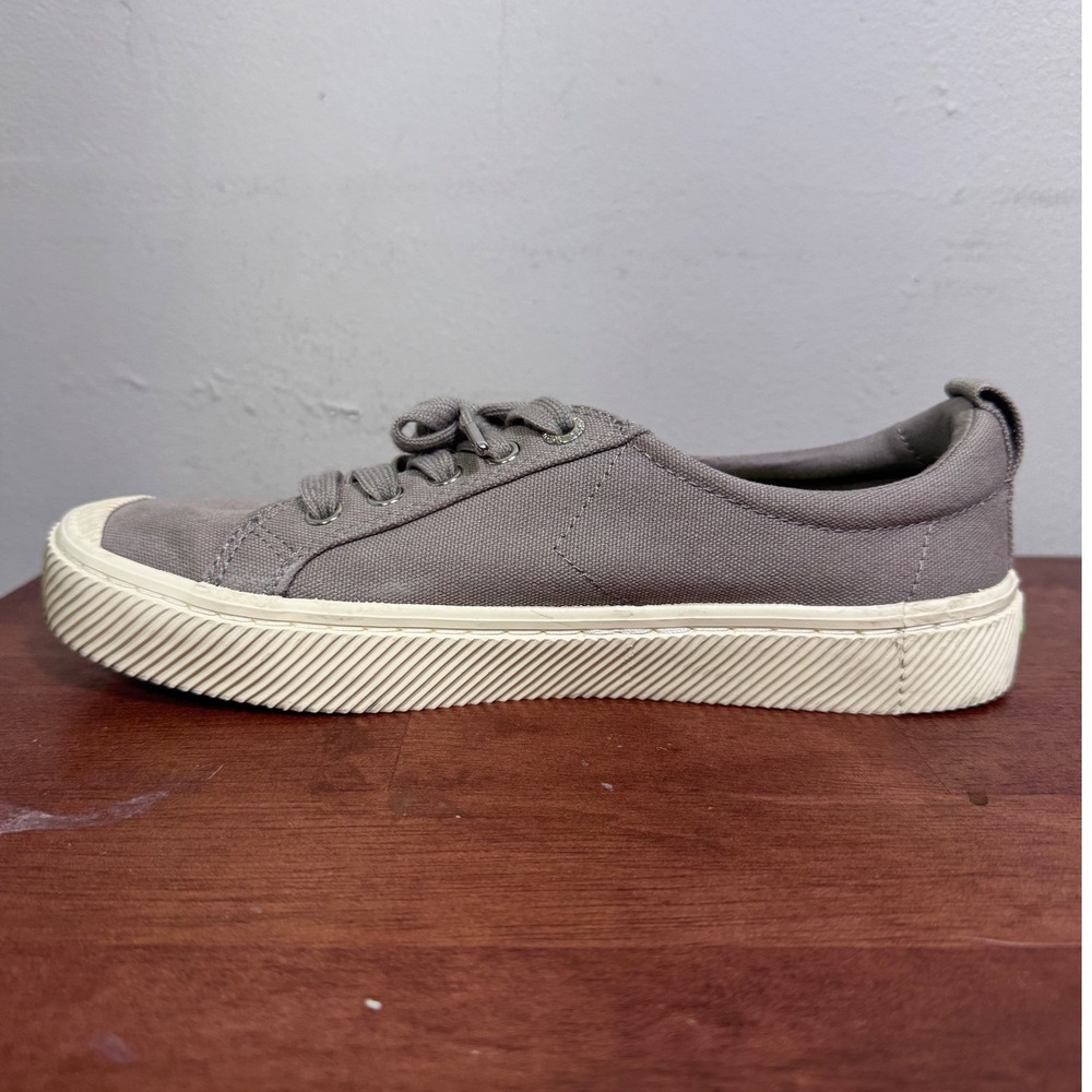 Cariuma OCA Low Pro Mystic Grey Canvas Sneakers 8 Women/6.5 Men Unisex Casual - Picture 7 of 11